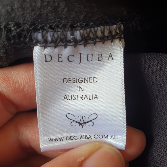 Decjuba Black Pant Leggings Large / AU 14 | Like New / Excellent Condition - Picture 9 of 16